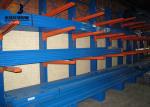 Cantilever Lumber Rack , Metal Cantilever Rack Heavy Duty Cantilever Shelving