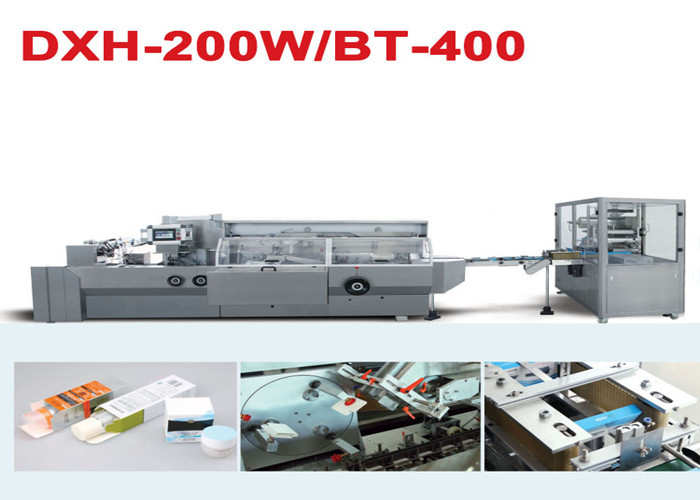 Automatic Cartoning Machine For Small Medicine Bottle Packing with speed 50-100boxes/min