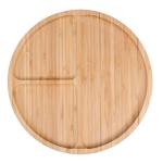 Bamboo wooden serving platter fruit snack tray