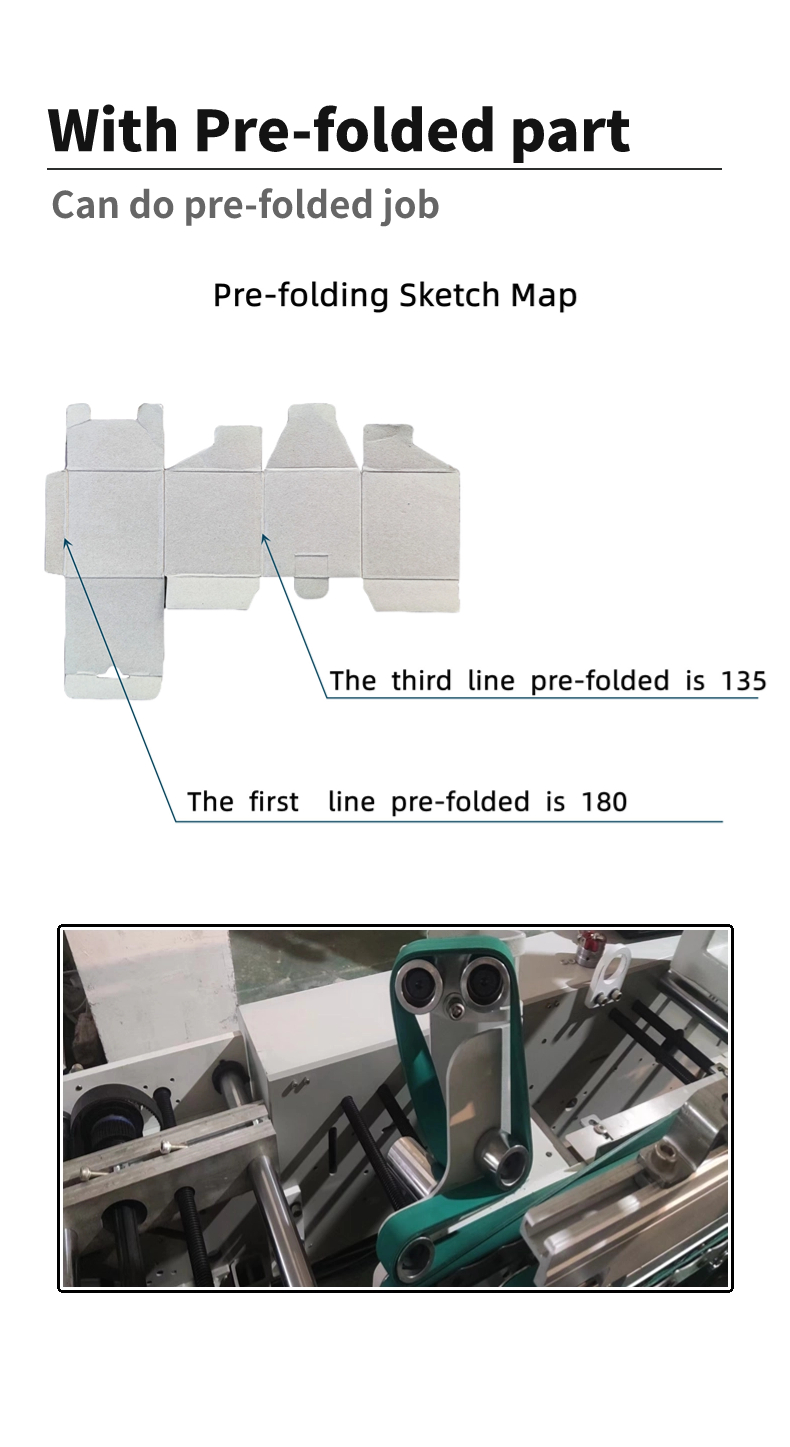 Easy to Operate CQT-900 Folding Boxes Machine Crash Lock Bottom Folder Gluer Machine Paper Folder Machine