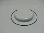 Round Metal Cigar Tin Box , Tinplate Food / Beverages Serving Tray