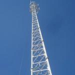 Mast Three Tube 36m/S Tubular Steel Tower Large Telecommunication Power Oil