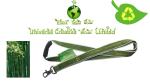 OEM Bamboo ECO Friendly Lanyards With Organic Cotton Material