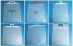 Biodegradable Self Adhesive Zipper Hanger Hook Bags For Garment, Underwear