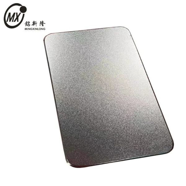 Quality Customized Thickness Embossing Sliver Anti-Scratch Stainless Steel Sheet for sale