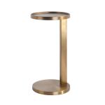 Hotel Golden Metal Side Table Modern High End Interior Furniture Customisation