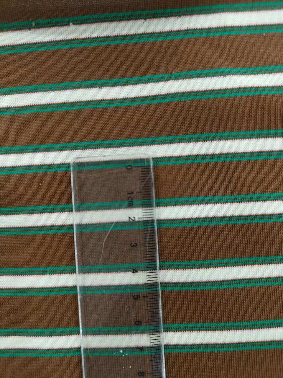 Anti-Pilling And Breathable And Soft Cotton ​Striped Material Fabric For T-Shirt