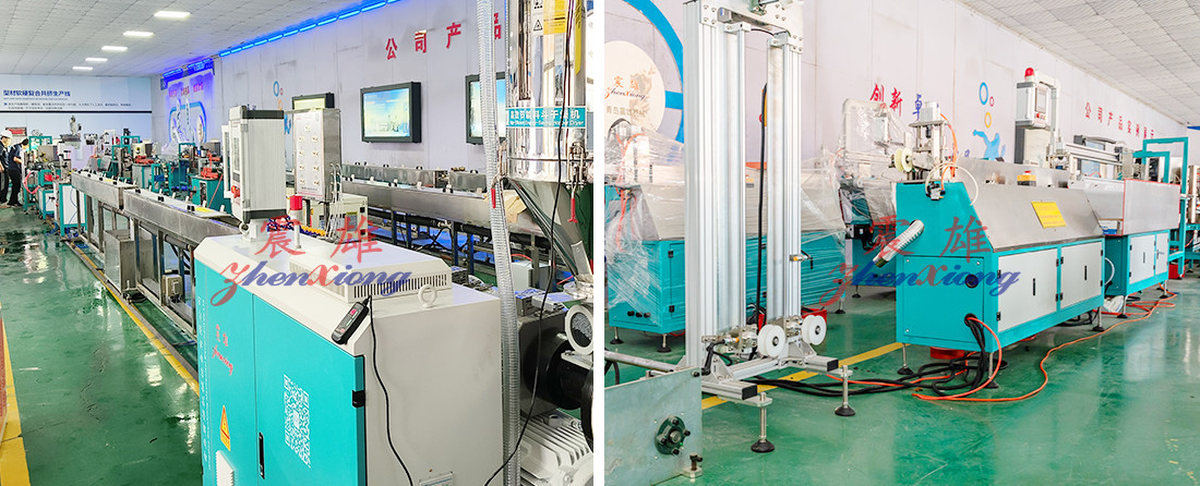 Precise Door Gasket Profile Production Line Magnetic Strip Plastic Profile Machine