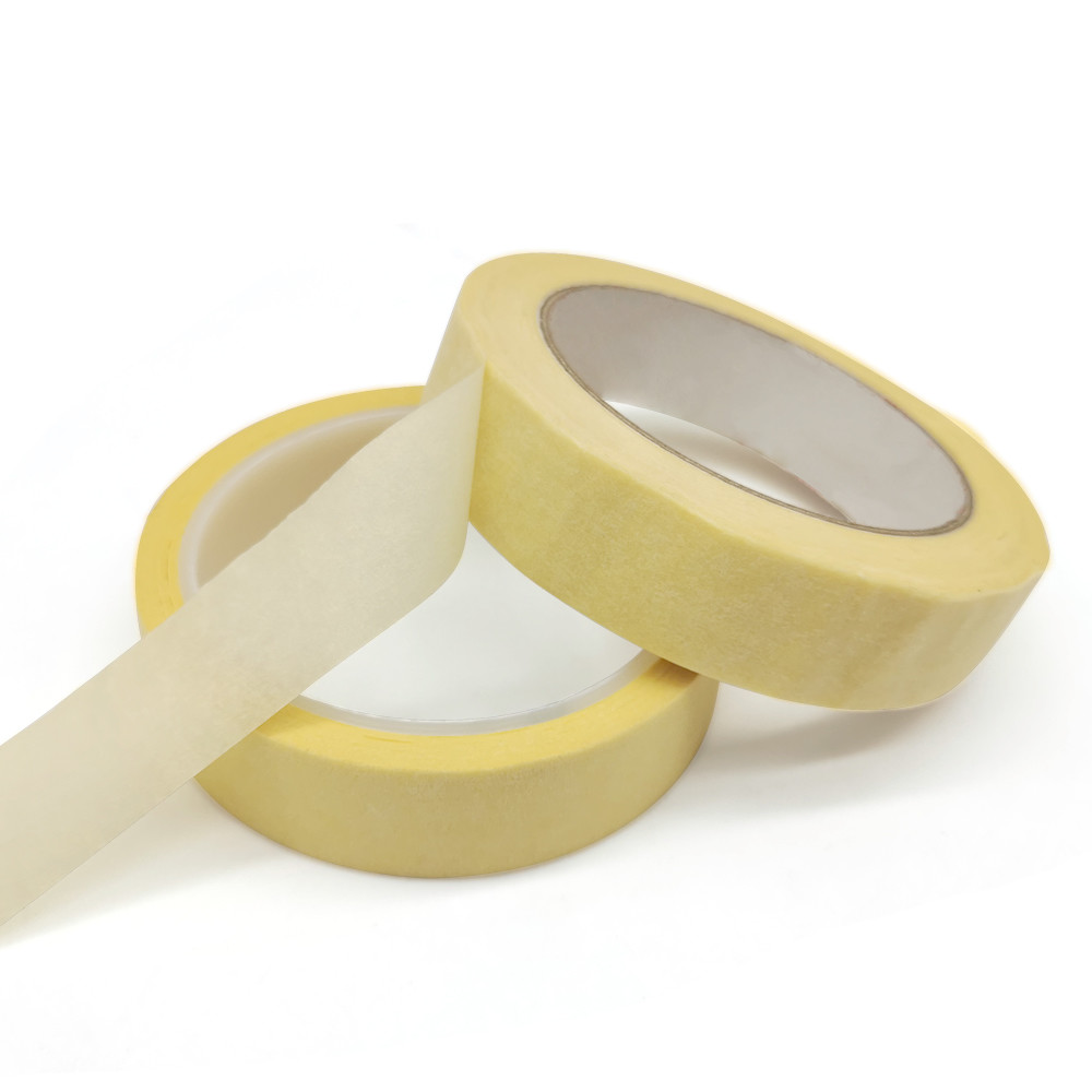 High Quality Yellow Residue Free Single Sided Masking Tape For Decoration
