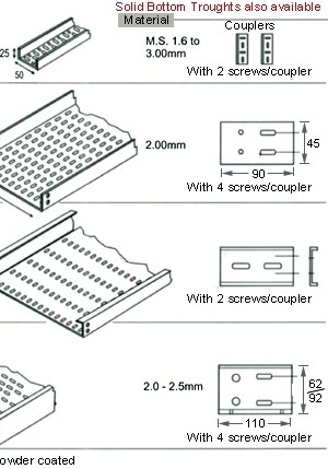 Mental cold roll steel sheet Cable Tray Roll Forming Machine