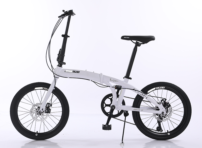 GOMID Folding Bicycle with SHIMANO TX30-7 Speed Shift Lever and 20 Inch Foldable Design Bicicletas Gear Cycle