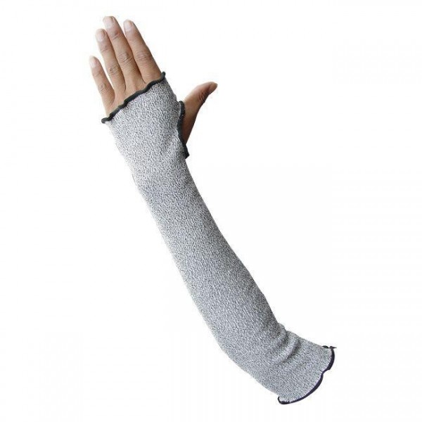 Customized Length Level 5 Cut Resistant Gloves PE Knitted Sleeves High
