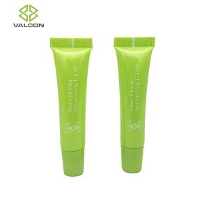 China Green Empty Lip Balm Tubes , Removable Nozzle Plastic Tube Packaging wholesale