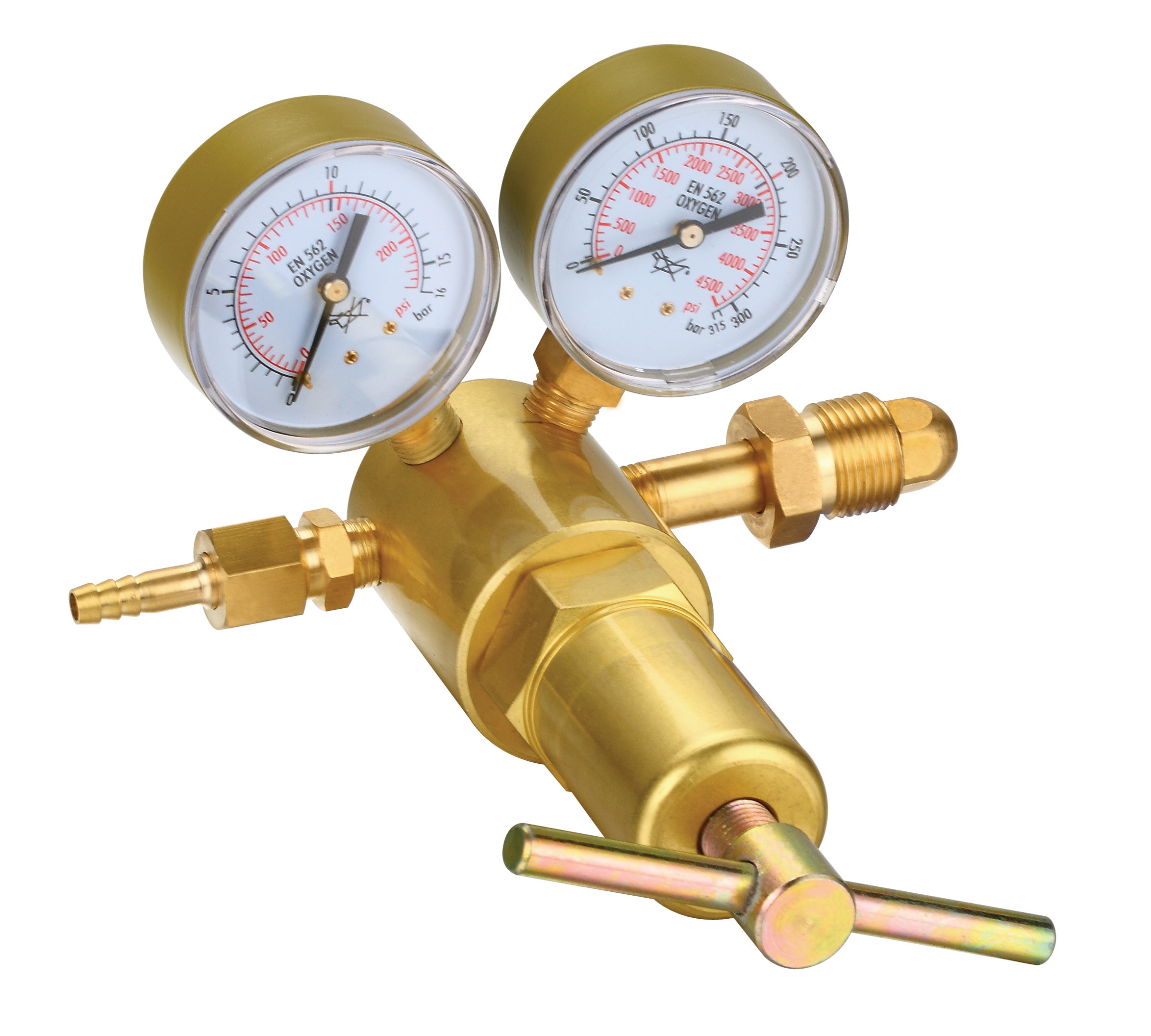 Precise Control Compressed Gas Cylinder Pressure Regulator Extra High Outlet Pressure