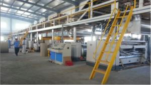 China Professional 5 Ply Corrugated Cardboard Making Machine 250 M/Min Speed wholesale