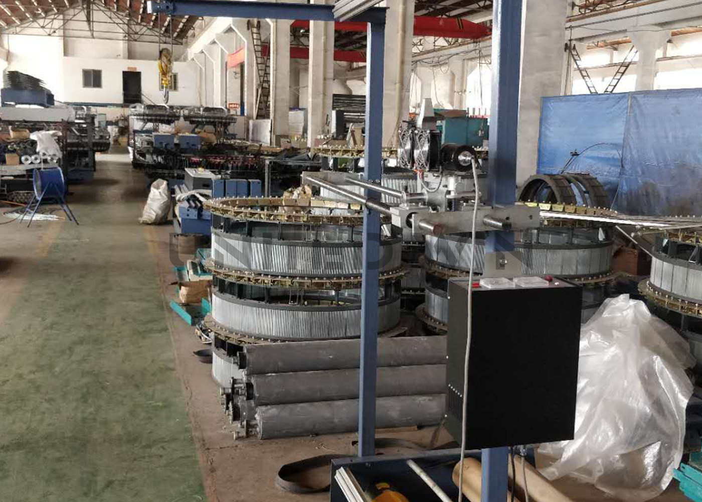 SYL Series Six Shuttle Circular Loom Machine PP Woven Bag Production Line Plant