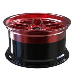 Matt Red 2-PC 6061-T6 Rims 5x114.3 20 21 inches Fit for Nissan GT500