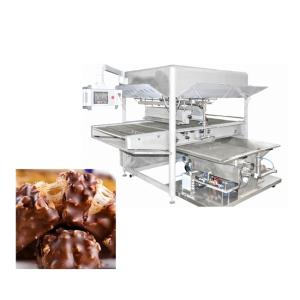 China ISO 500kg/H 1200mm Chocolate Coating Machine for wafers wholesale