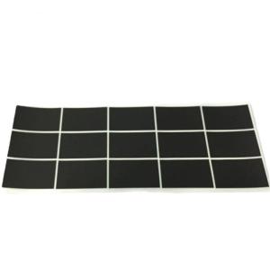 China Black Custom Die Cutting Services 0.05mm Polyimide Silicone Tape wholesale