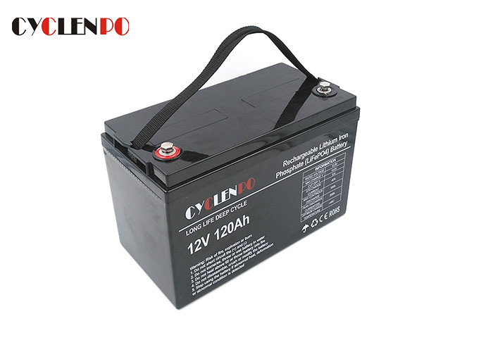 UPS / Solar Deep Cycle 12V LiFePO4 Lithium Battery 120ah Lightweight High Voltage Protection