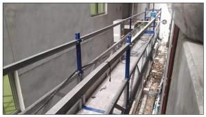 China Electric hoist 380V window cleaning suspended platform in Indonesia wholesale