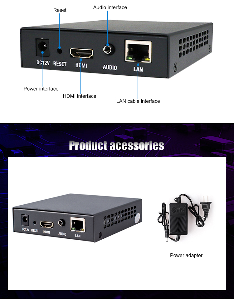 Live Stream Broadcast Device Support 1080p HD H264 Encoder Launched in Beijing Market