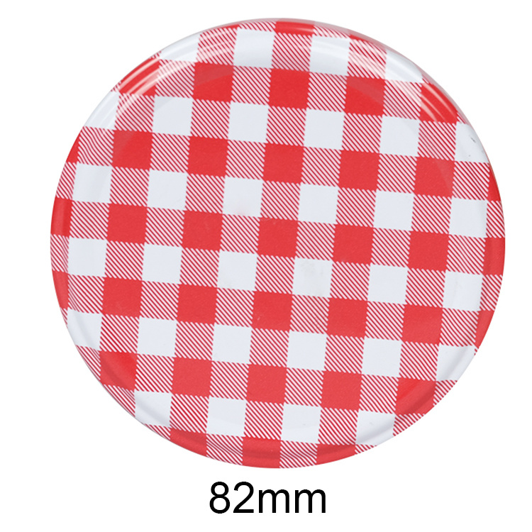 Custom Logo 38mm 43mm 48mm 53mm 58mm 63mm 70mm 82mm Golden Screw Caps Metal Lug Cap for Glass Jar