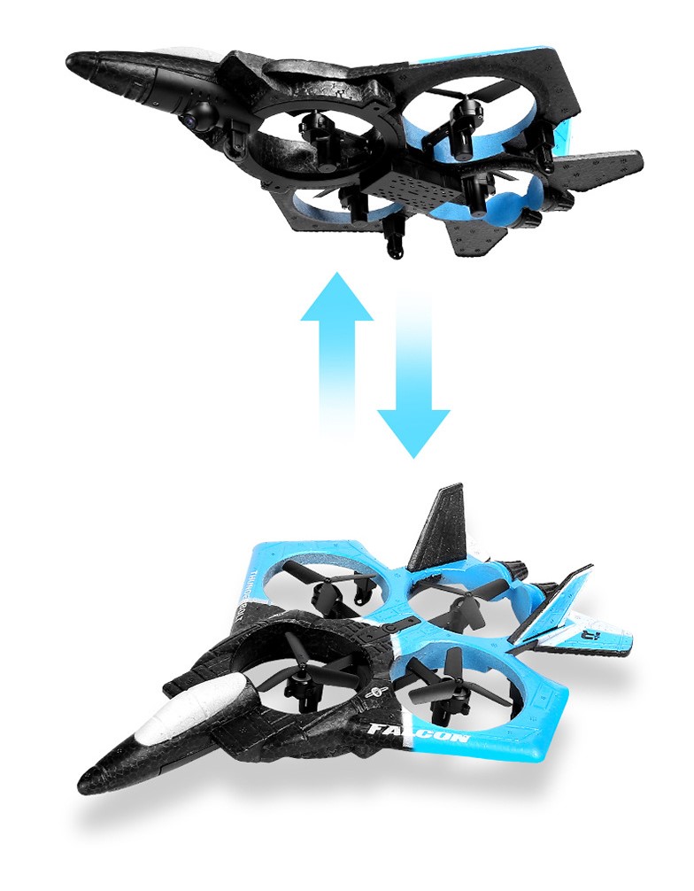 RC Aircraft Foam UAV Model Glider Fixed Wing Combat Aircraft Colored LED Children Play Toy Plane