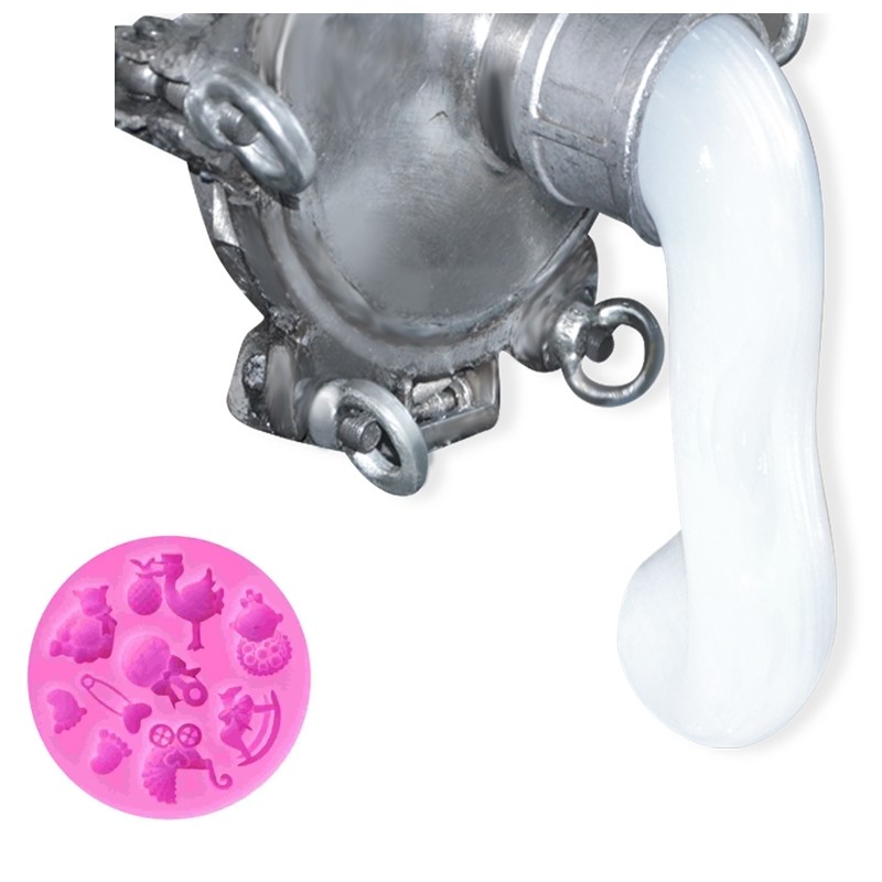 Mould Making Rtv 2 Liquid Silicone Rubber Two Component 20-60 Shore A Hardness