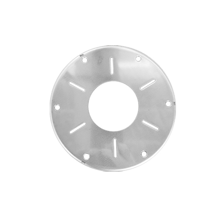 Silver Aluminum Alloy Custom Machined Parts For Customized Clutch Friction Disc