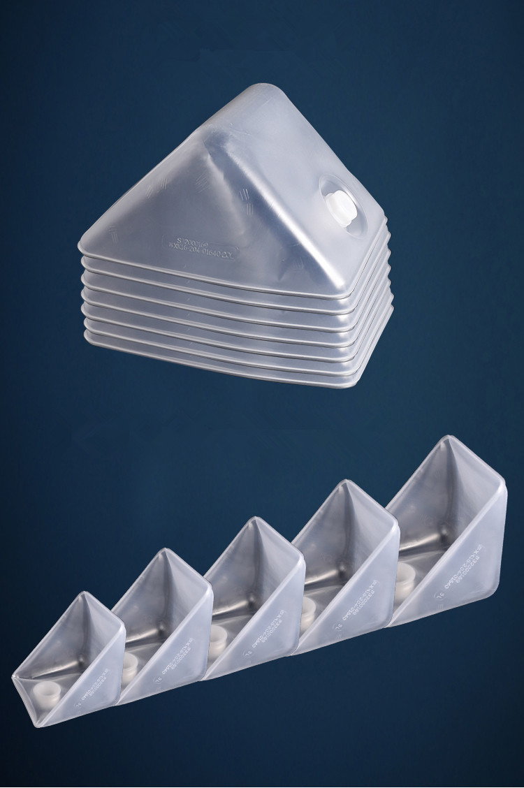 Alcohol Sanitizer Storage UMETASS Empty LDPE Collapsible Bucket Bag For Garden Kitchen