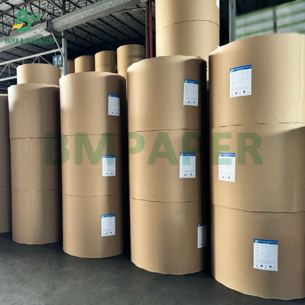 Kraft Board 320g + 20g PE Natural Brown Food Cup Paper 32" Reels 3" Core 32 1