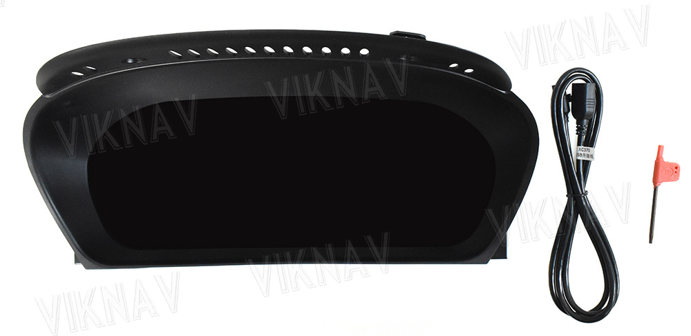 Viknav For BMW 5Series E60 E61 E63 E64 (2004-2009) 12.3 inch Digital Dashboard LCD Speedometer Vehicle Display Panel