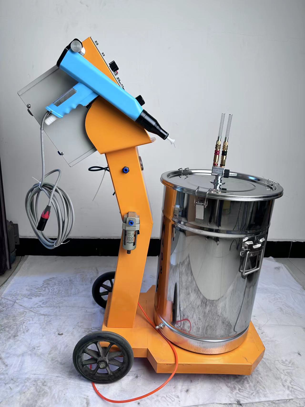 Gema Optiflex 2 B Industrial Powder Coating Machine Customized Electrostatic Paint Sprayer