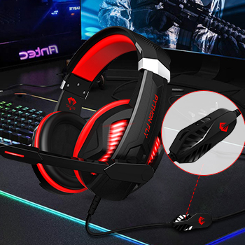G2000 MIX Wired On Ear Headphones With Mic , 7.1 Surround Stereo Gaming Headset