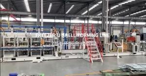 China Freezer U shell forming line wholesale