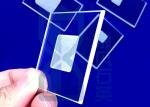Purified Square Glass Plates High Pressure Resistant Anti Alkali Strong Hardness