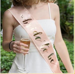 China Party straps, etiquette straps, New Year's shoulder straps, ceremonial banners. wholesale