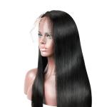 Brazilian Full Lace Human Hair Wig Straight Medium 10"-28" 180 250 Density