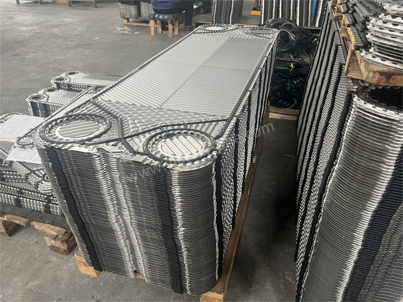 Nickel Chevron Heat Exchanger Plates And Gaskets Replacemeet
