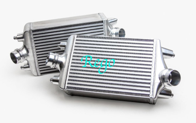 Toyota Corolla Auto Intercooler , Tube Fin Design Turbo Diesel Intercooler