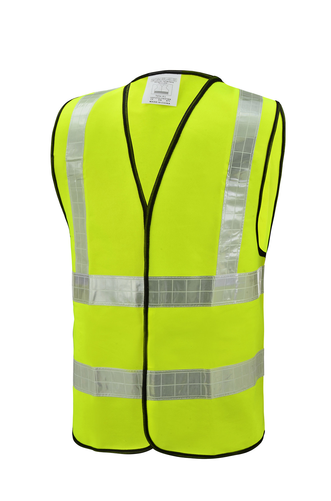 120g/110g Polyester Safety Vest Orange Safety Vest For Road Construction