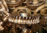 Cast Tin Bronze Worm Shaft And Worm Gear Wheel Set Transmission Spare Parts