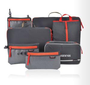 China Traveling Packing Cubes Clothes Underwear Organizer Storage Bag in Bag 7pcs/set wholesale