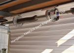 Full Height Motorized Rolling Shutter Industrial Garage Doors Steel Lifting Door