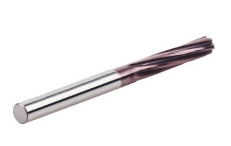 Smooth Wide Flute Solid Carbide Reamers / H7 Lathe Reamer ISO9001 Approval