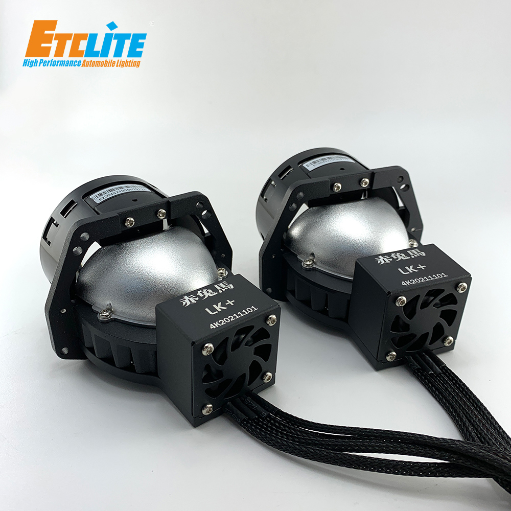 Fog Light Led Headlight Projector Lens 55W Power 9600LM/Pair