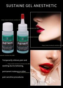 China Original Sustaine Numbing Gel Stable Green Anti Allergy Blue Gel Tattoo Anesthetic Gel wholesale