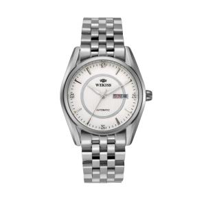 China 3ATM Waterproof Mechanical Watch 304 Stainless steel With Calendar Table wholesale