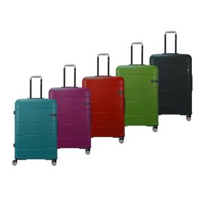 China Combination Lock Aluminium Trolley ABS Hardsiede Luggage Sets wholesale